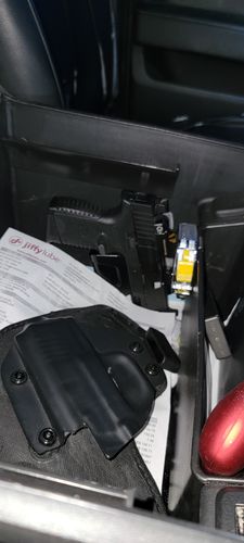 Customer photo review of Magnetic Holster