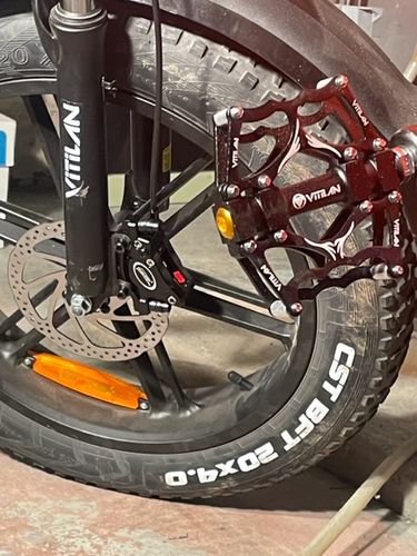 Customer photo review of V3 upgraded hydraulic brake system