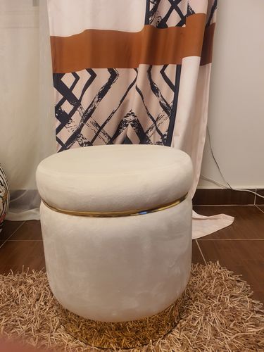 Customer photo review of بوف دائري - أوف وايت - AC96