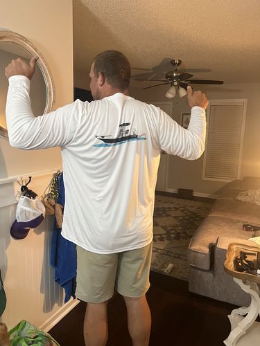 Customer photo review of Dri-Fit Custom Boat Shirts - Long Sleeve