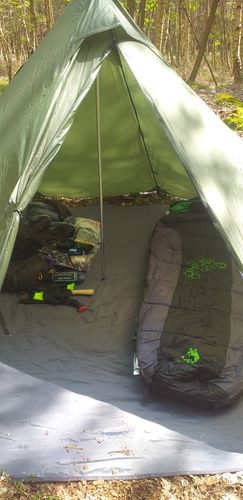 Customer photo review of Winter sleeping bag -15° - trekking - Winter Mountain