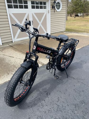 Customer photo review of 2025 Wallke X3 Max Folding 2800W Electric Bike