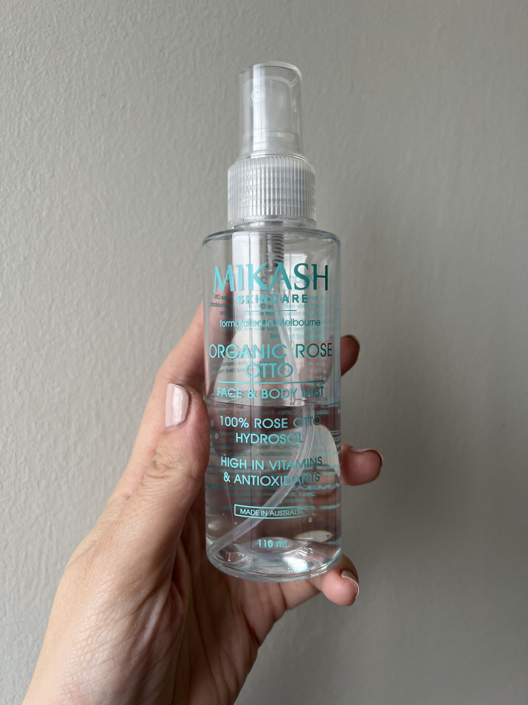 Customer photo review of Organic Rose Otto Face & Body Mist