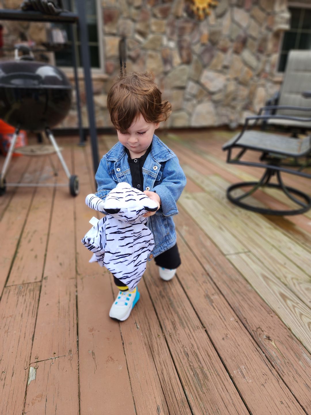 Customer photo review of Delly the White Tiger
