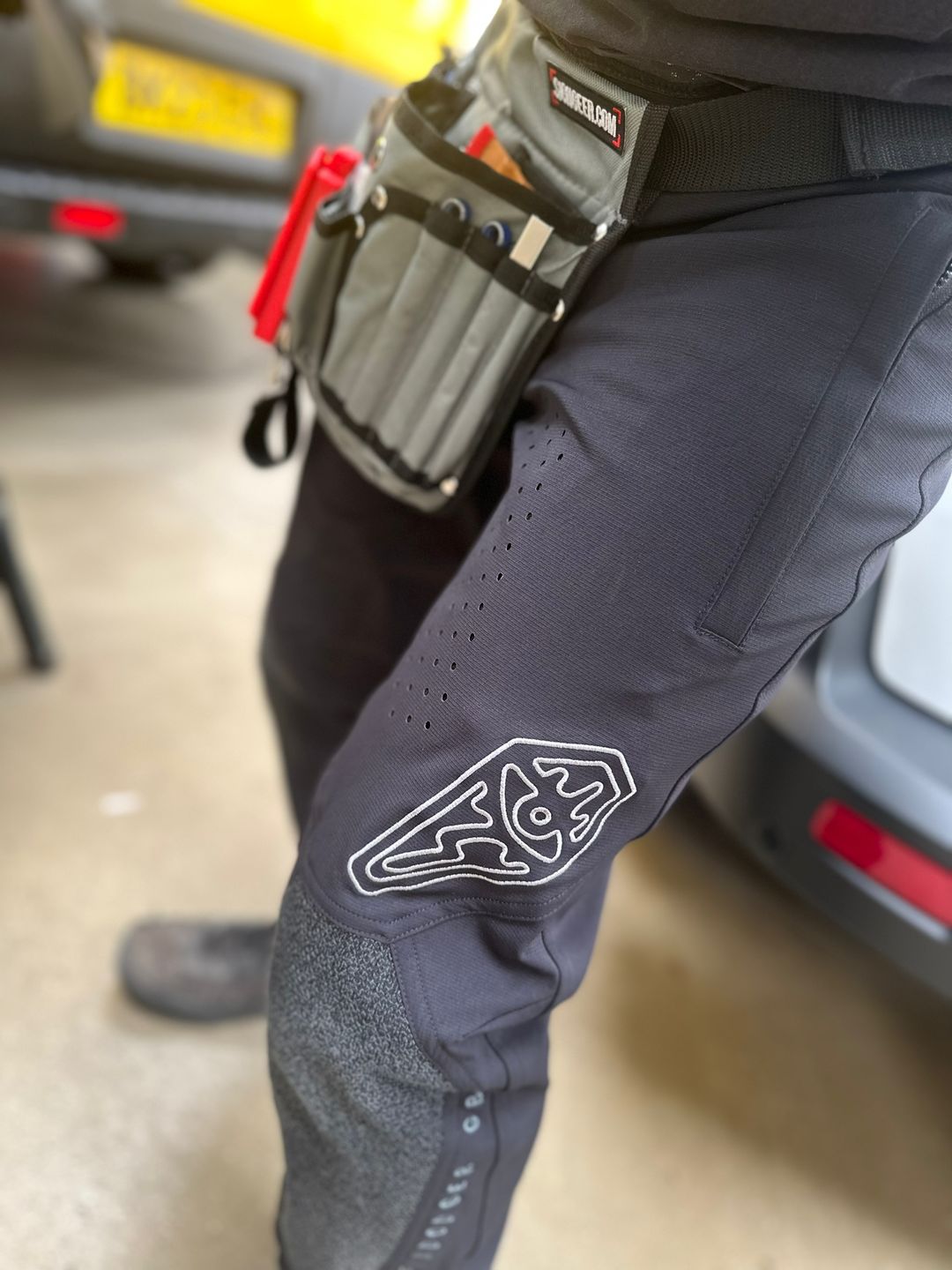 Customer photo review of Coffindodger AC | Park Pant | Eclipse Black
