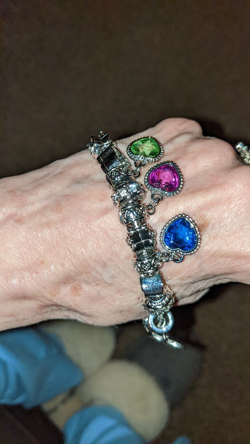 Customer photo review of My Whole Heart Clip-on Charm