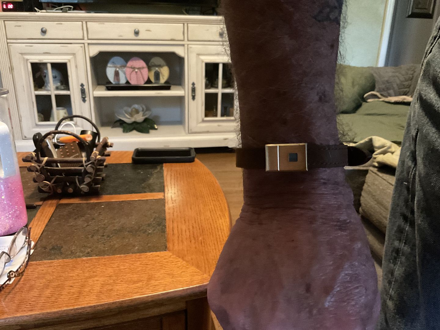 Customer photo review of Gold Stability Bracelet