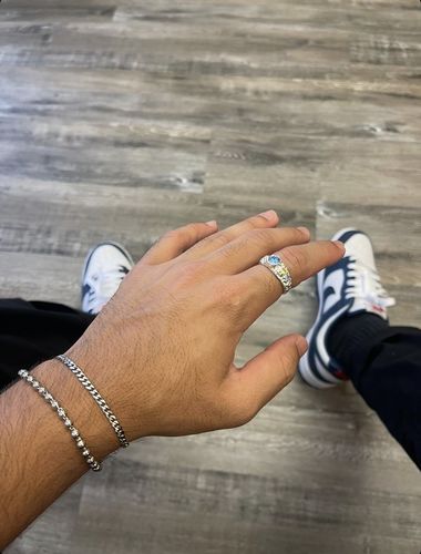 Customer photo review of .925 4 Clover (Dark Edition) pendant & necklace