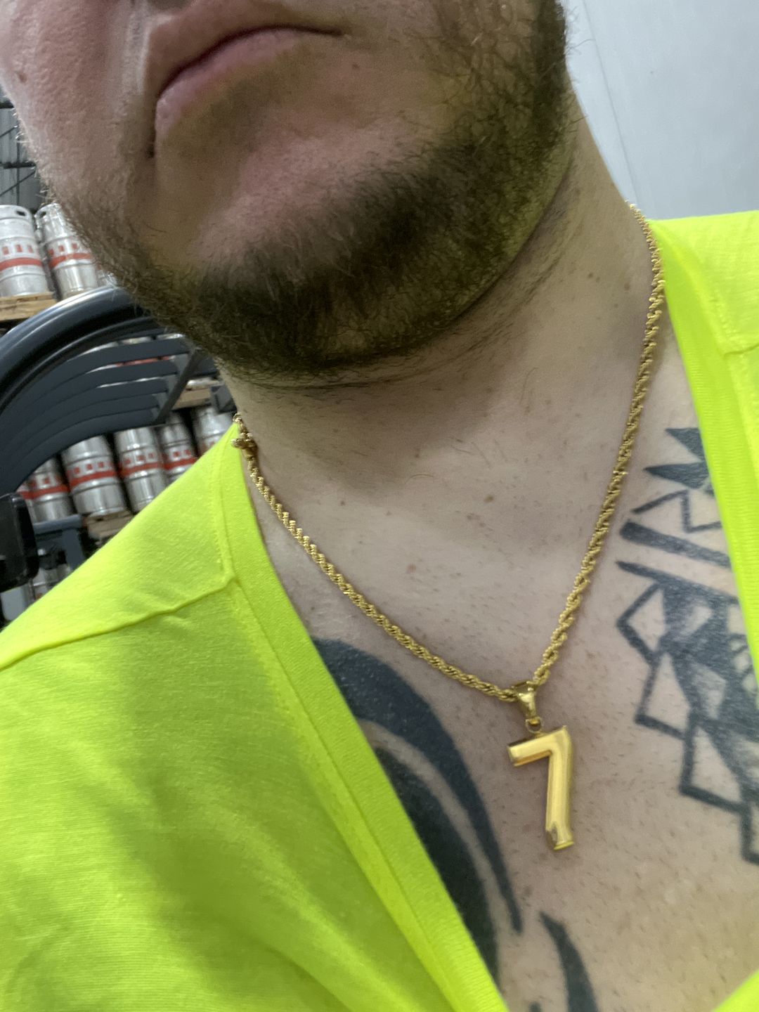 Customer photo review of Box Chain (Gold)