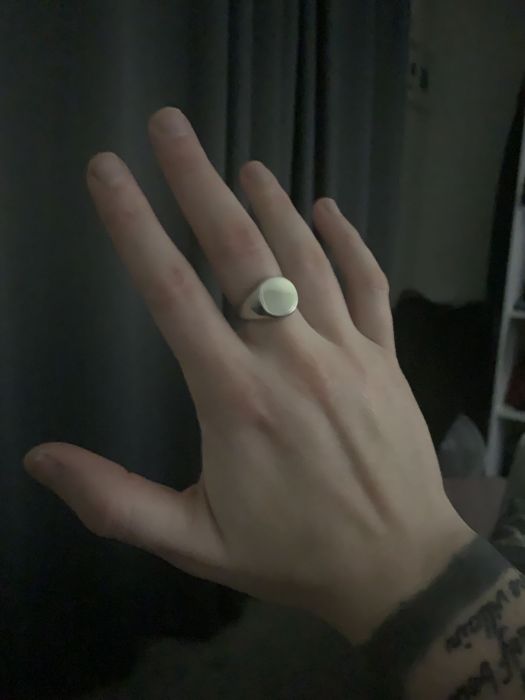Customer photo review of ROUND. - SILVER