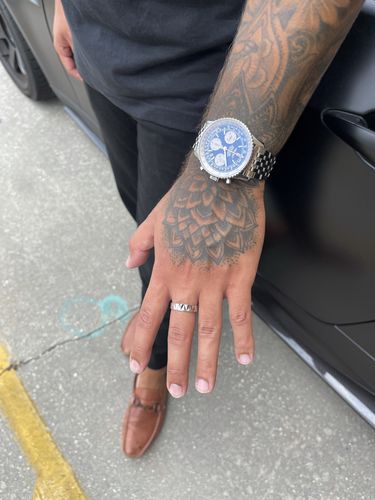 Customer photo review of .925 4 Clover (Dark Edition) pendant & necklace