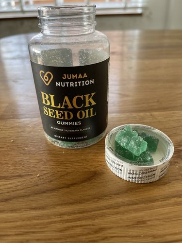 Customer photo review of Black Seed Oil Gummies