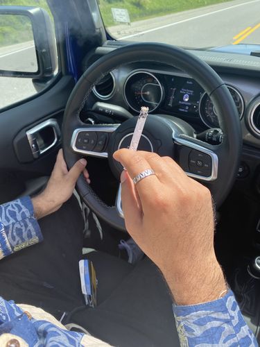 Customer photo review of i luv you (chinese) pendant & necklace