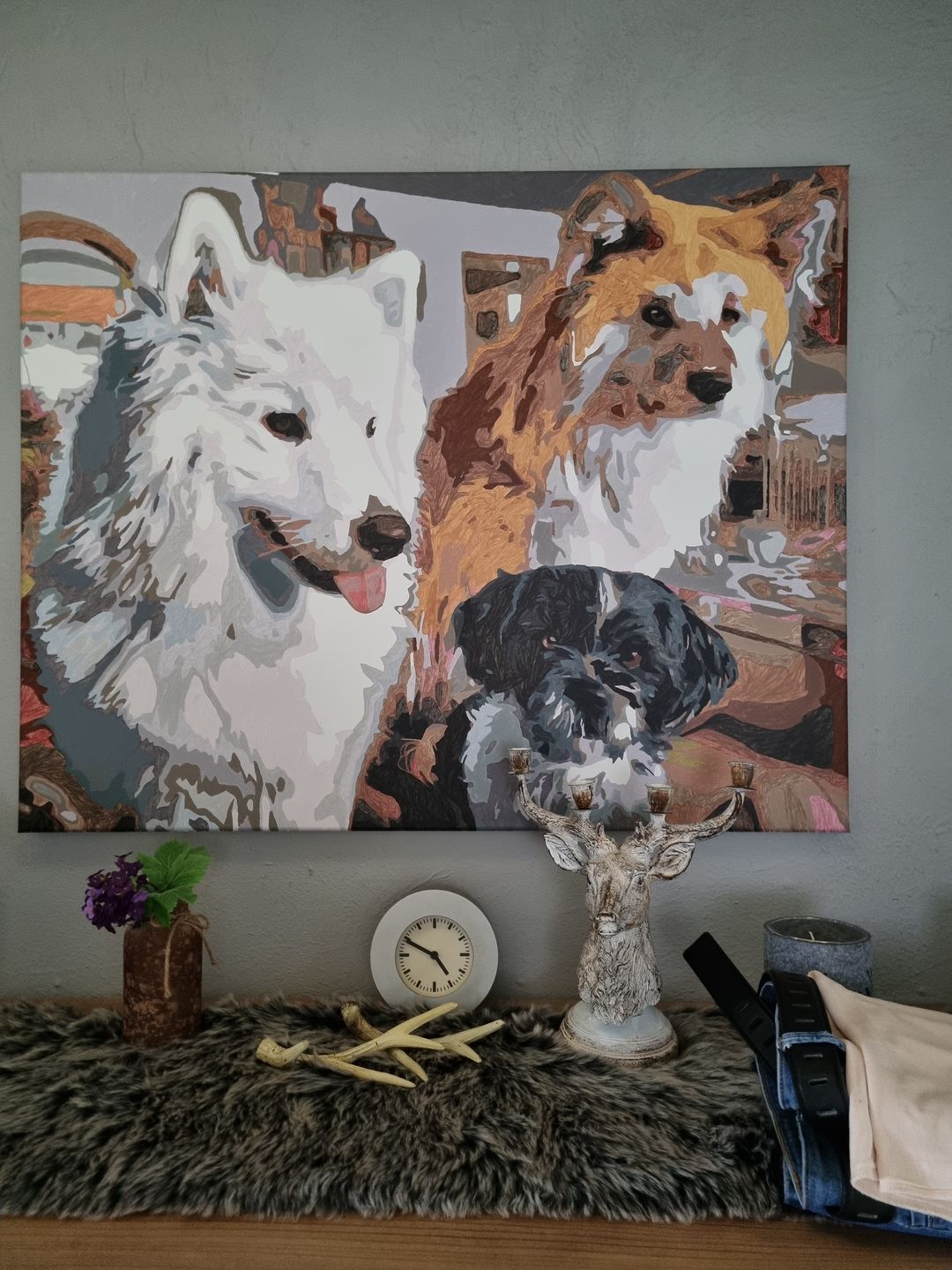 Customer photo review of Malen nach Zahlen - DEIN EIGENES FOTO