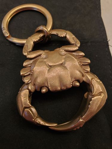 Customer photo review of Crab Keychain