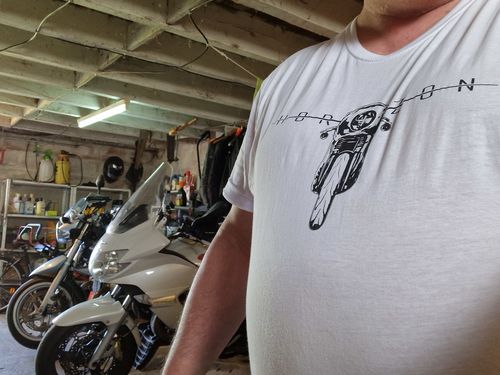 Customer photo review of Pack T-shirt + sticker concours