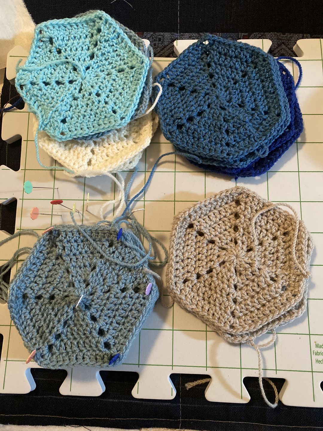 Customer photo review of Bluebell Merino 5 ply