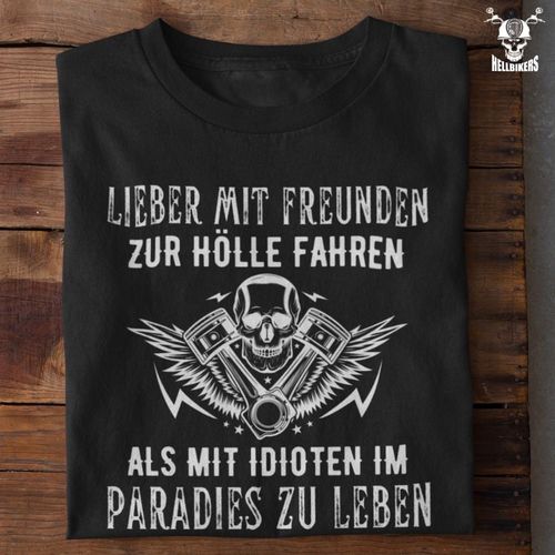 Customer photo review of Mit freunden zur Hölle - T-Shirt