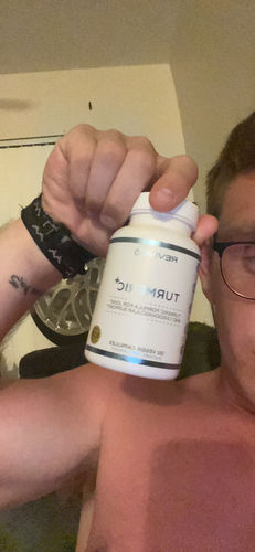 Customer photo review of Turmeric+