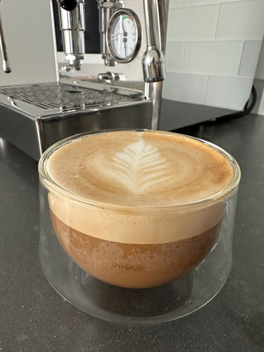 Customer photo review of Imagine Milk glasses