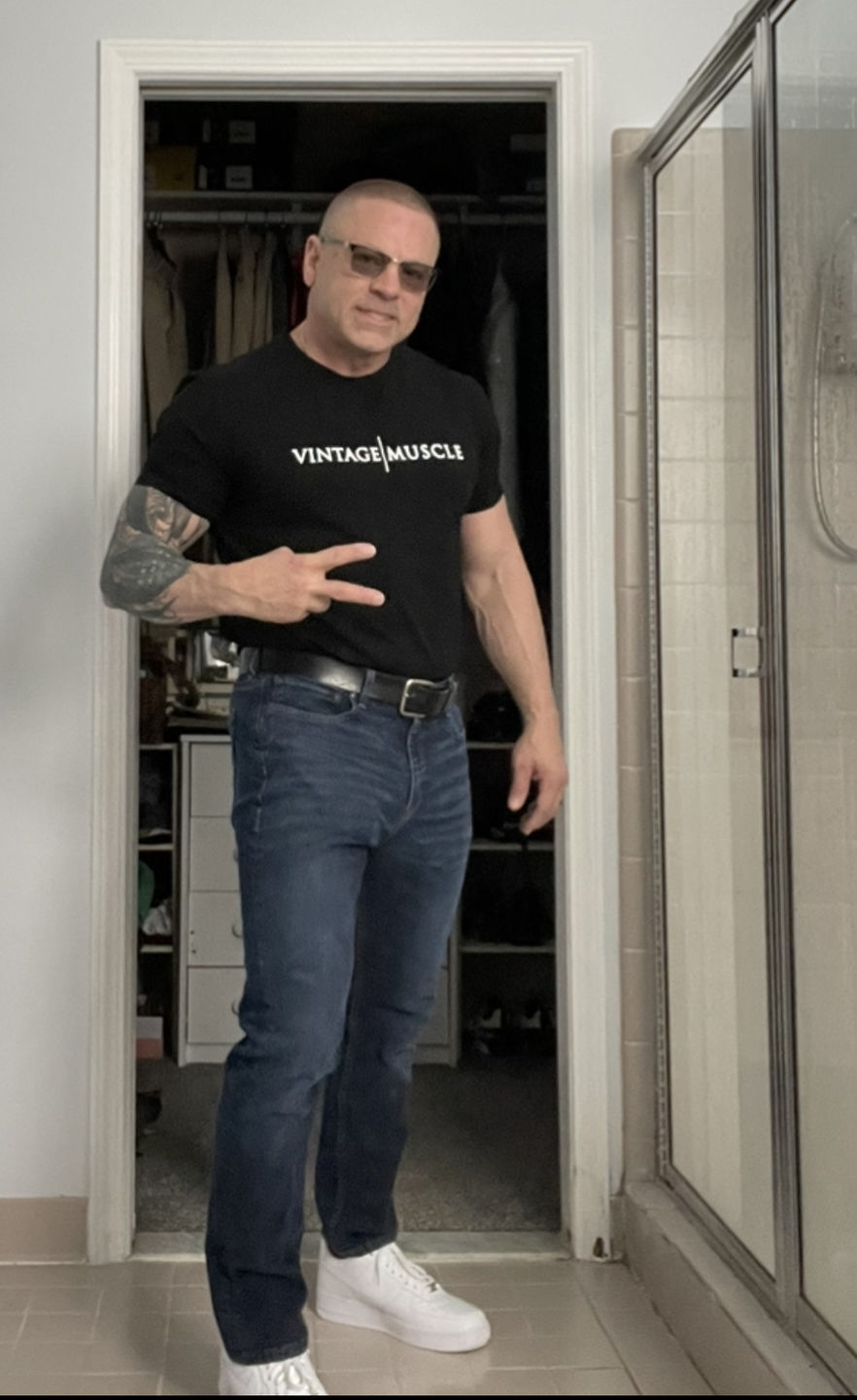 Customer photo review of Premium T-Shirt