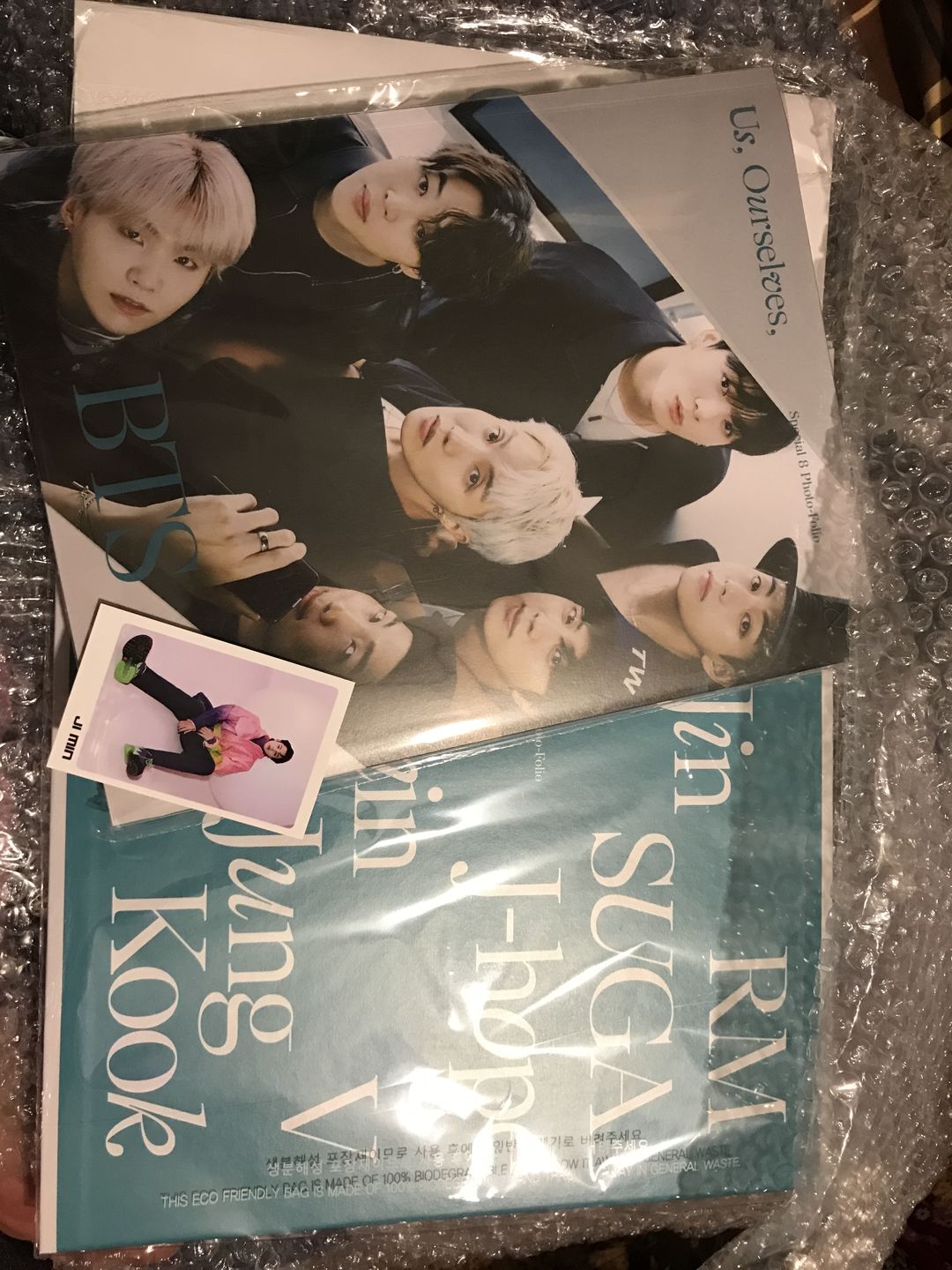 Customer photo review of BTS - SPECIAL 8 PHOTO FOLIO US OURSELVES AND BTS WE SET VER.
