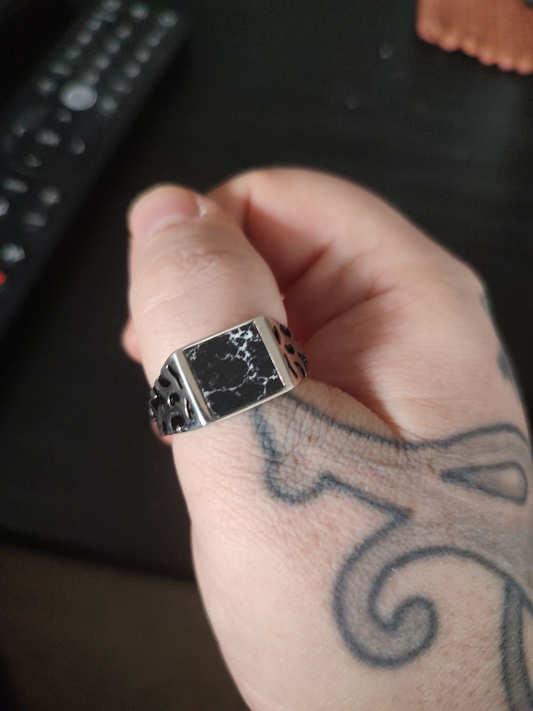 Customer photo review of SCRATCHED. - 925 SILVER