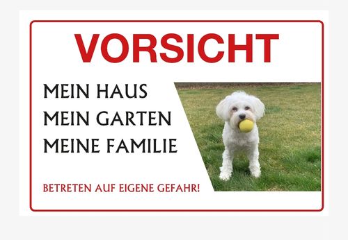 Customer photo review of Personalisierbares -Foto- Schild "Meins"