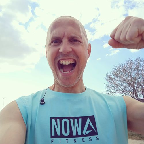 Customer photo review of Athlete Nowa Tank - Sea Water