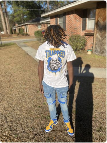 Customer photo review of S.H Unisex Shirt Match Jordan 4 White Oreo "Tech White"