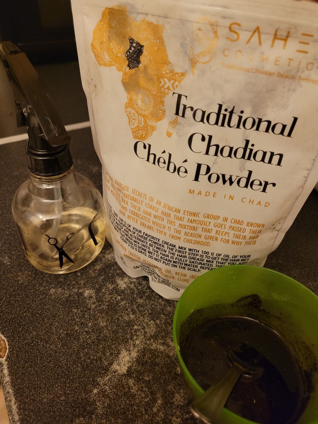 Customer photo review of Chébé powder 250 g