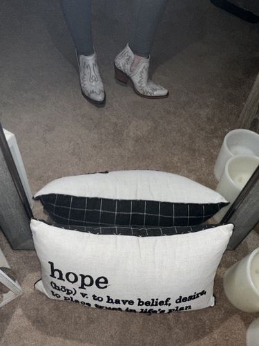 Customer photo review of Ariat® Ladies Dixon Bright Lights White Western Booties 10042453