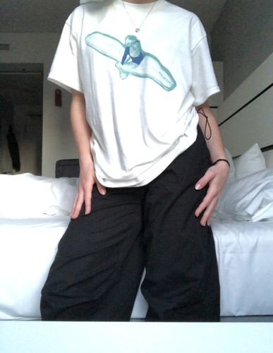 Customer photo review of 'Surf's Up' classic tee