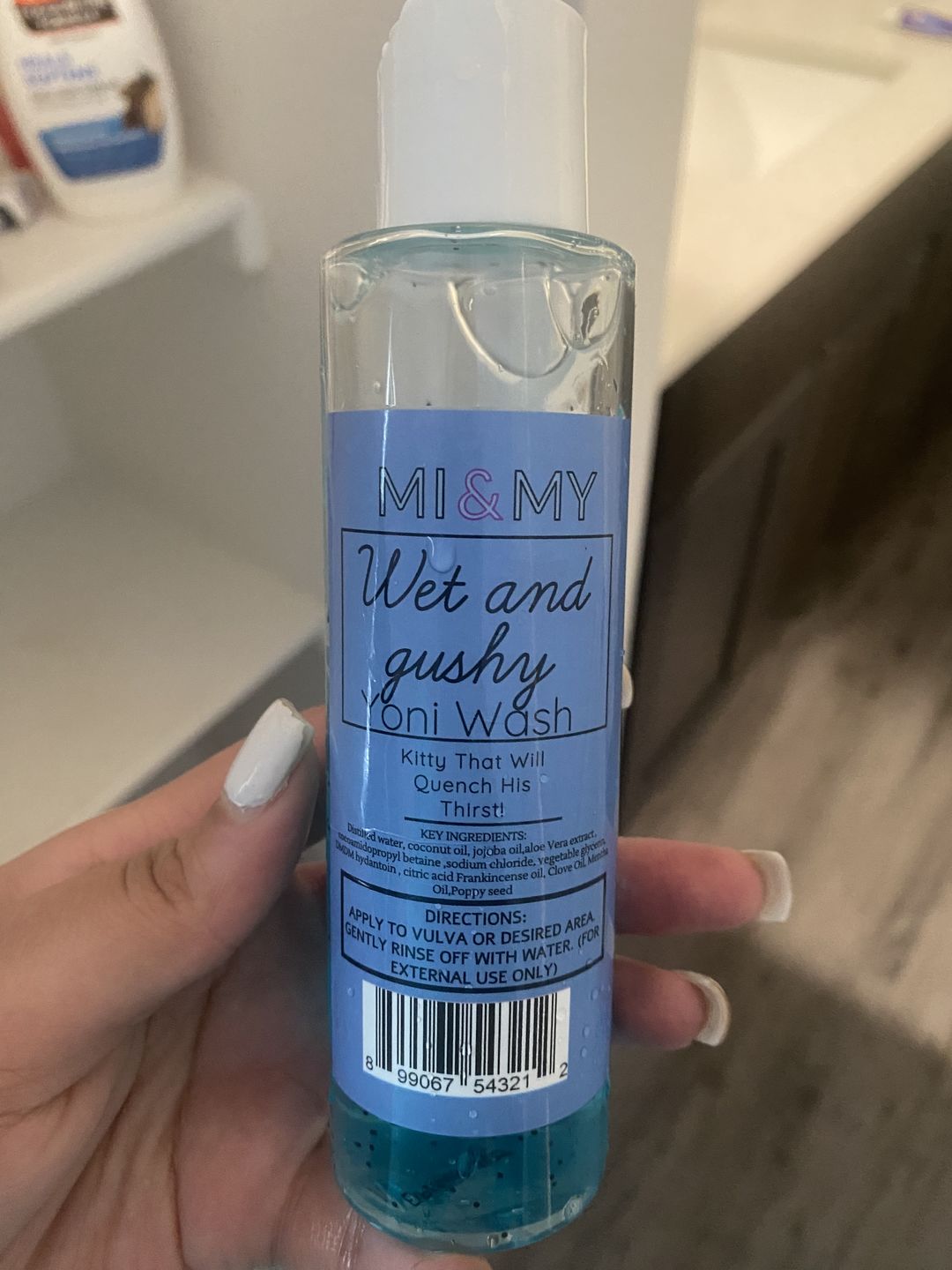 Customer photo review of Wet And Gushy