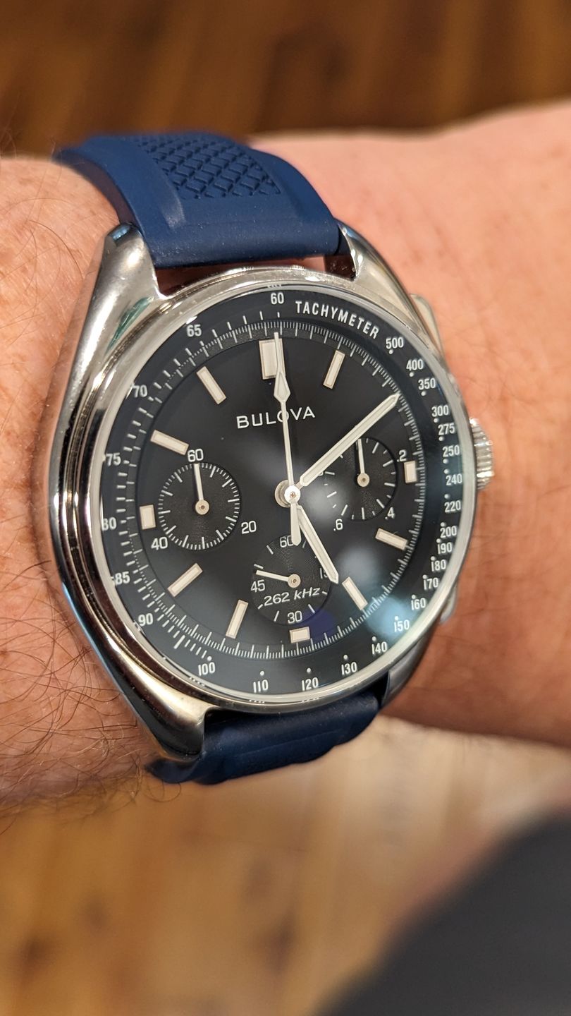 Customer photo review of Crosshatch Rubber - Blue
