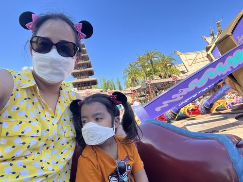 Customer photo review of [ 2023 SPRING SALE ] SOOMSHI-GO KF94 Mask (L Size)