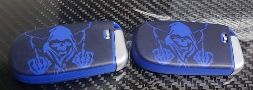 Customer photo review of Custom Mopar Key Fob Shell Ordering <-