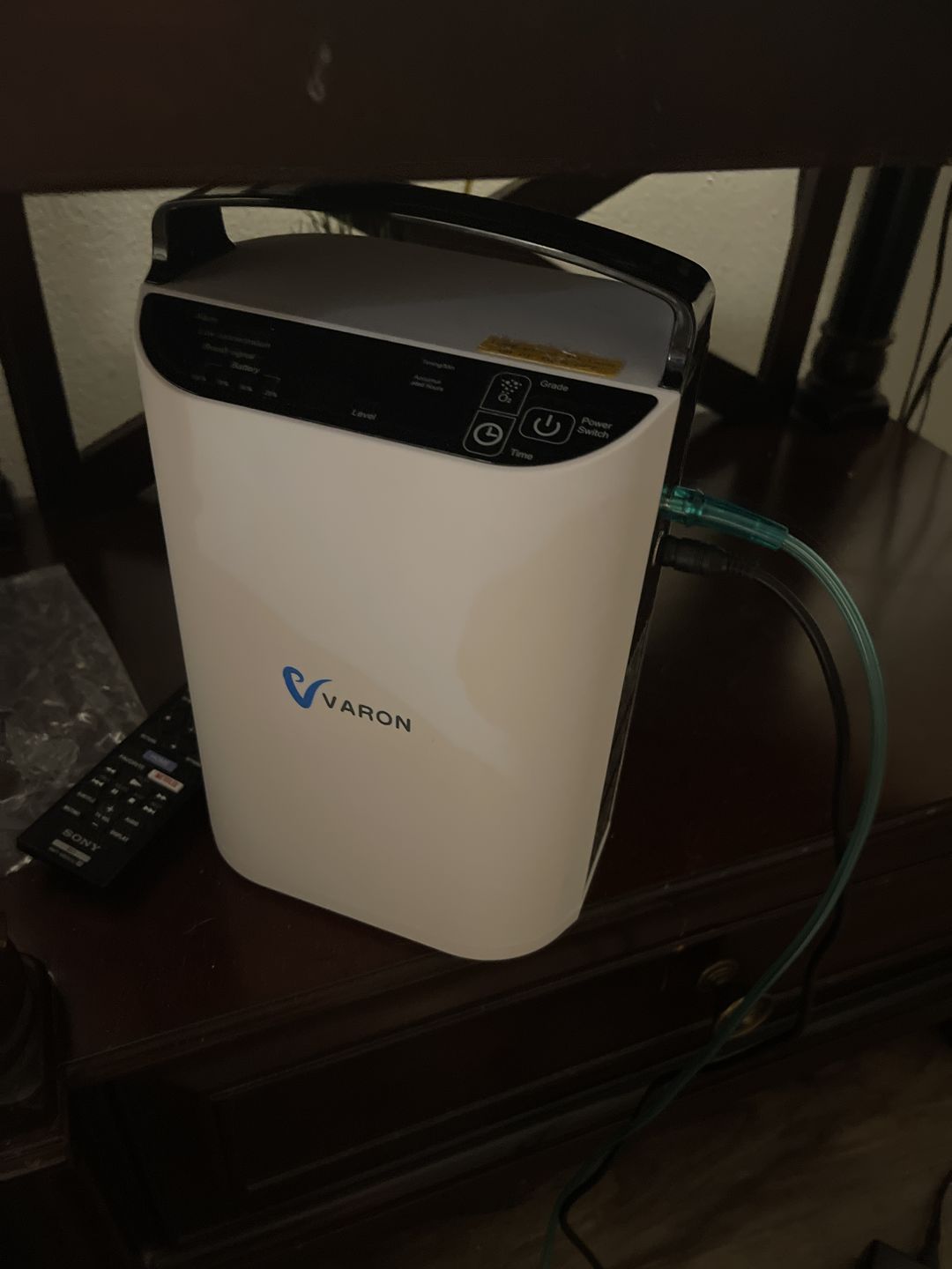 Customer photo review of VARON 5L Pulse Flow Portable Oxygen Concentrator VP-1