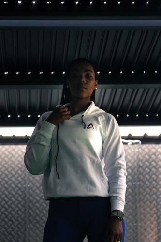 Customer photo review of Phantom Legacy Hoodie - White Ice