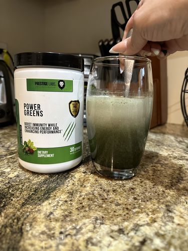 Customer photo review of Power Greens