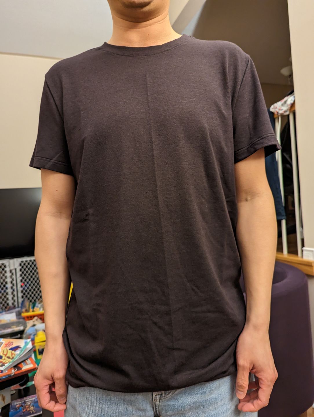 Customer photo review of *Pre-Sale* Men's Crew Tee - Boxing Week