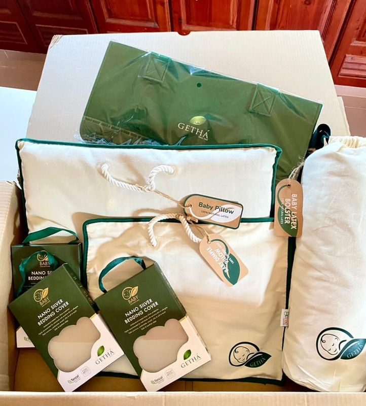Customer photo review of Getha Baby Shower Combo Gift Set - A