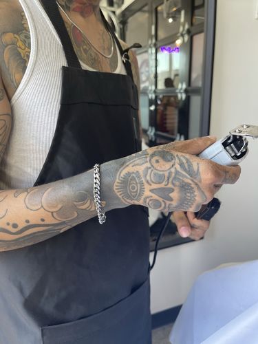 Customer photo review of #purewhite 7mm fresh-water pearl necklace