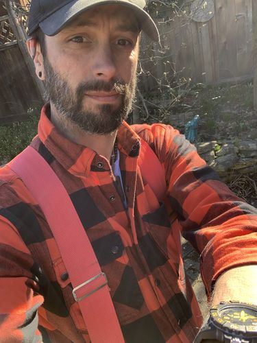 Customer photo review of HD-57 Flex Flannel Vintage Red/ Black V2