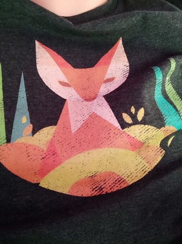 Customer photo review of FUCHS IM WALD - Bio Herren Shirt