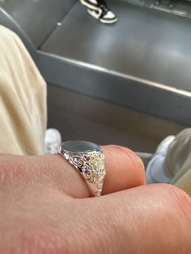 Customer photo review of CL Signet Ring