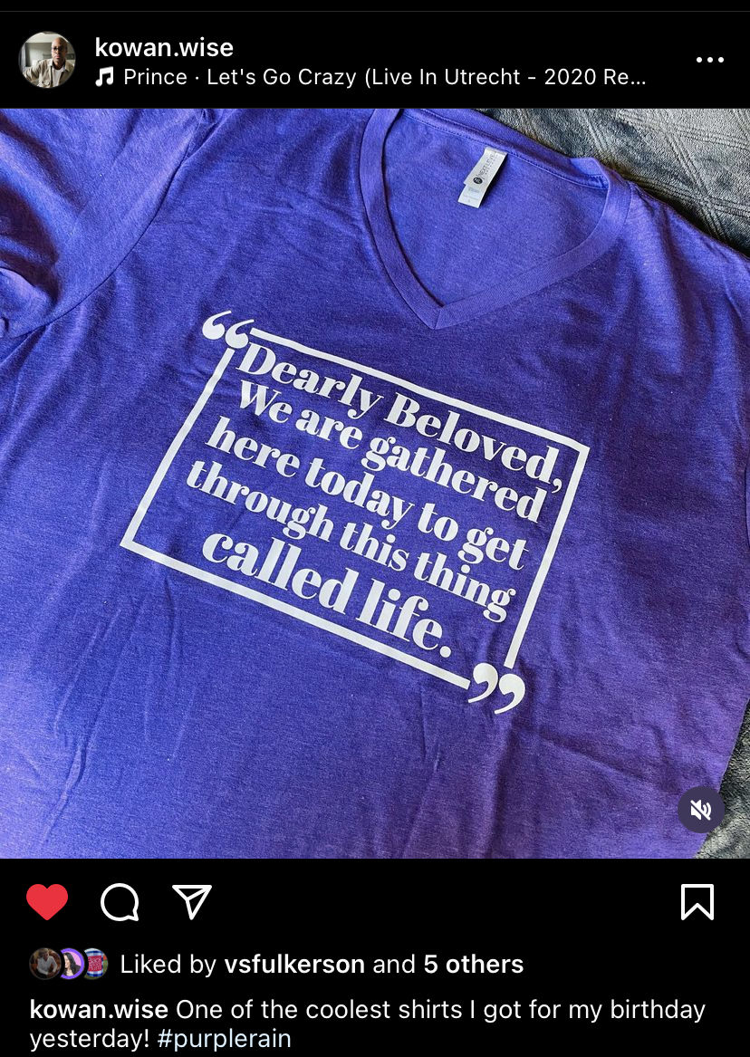Customer photo review of Dearly Beloved