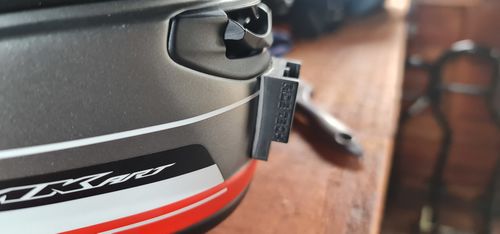 Customer photo review of Arai Regent-X / Profile-V / Quantic  Camera Mount