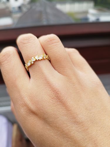 Customer photo review of Baguette Ring