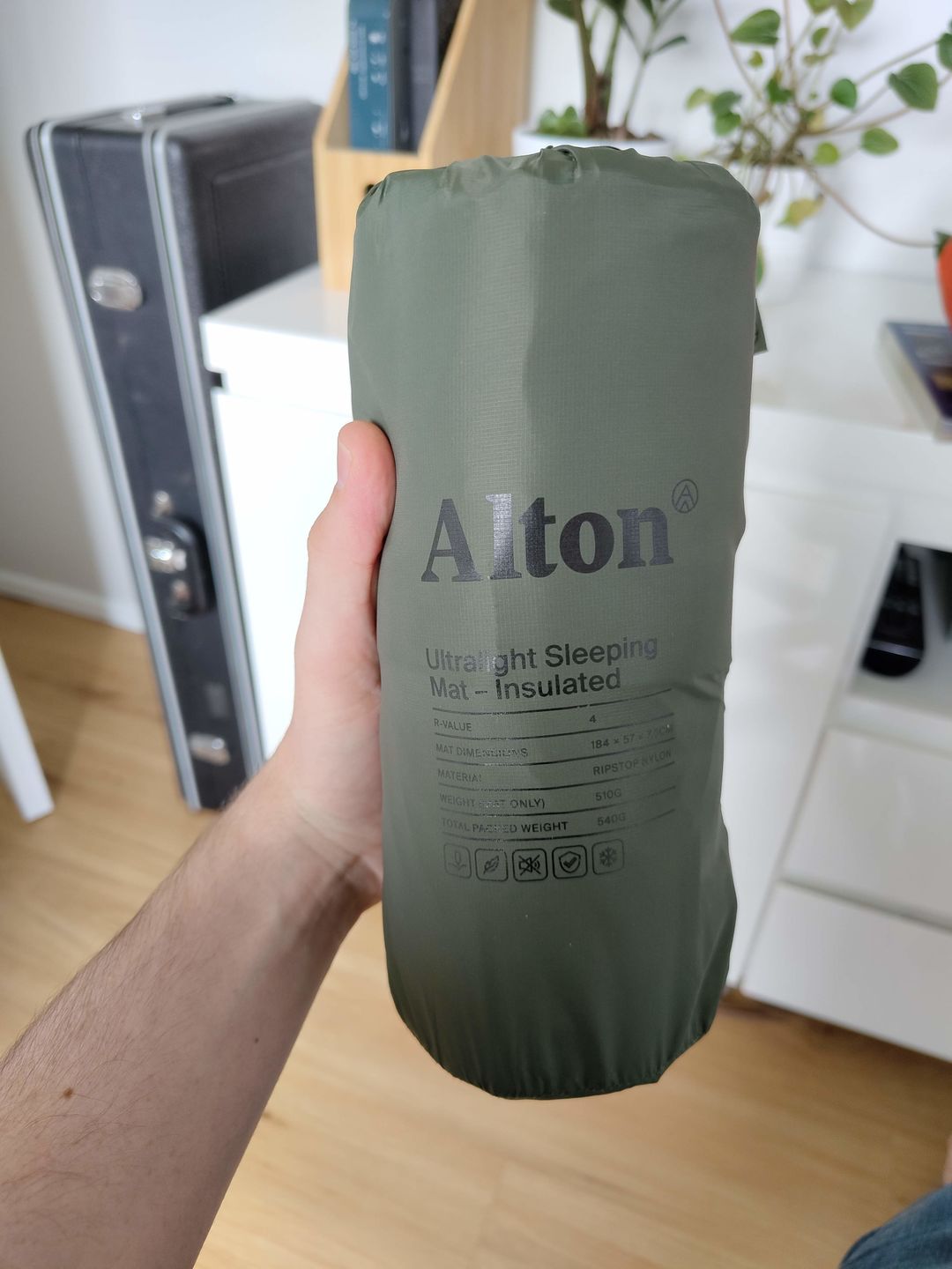 Customer photo review of Insulated Sleeping Mat (R4)